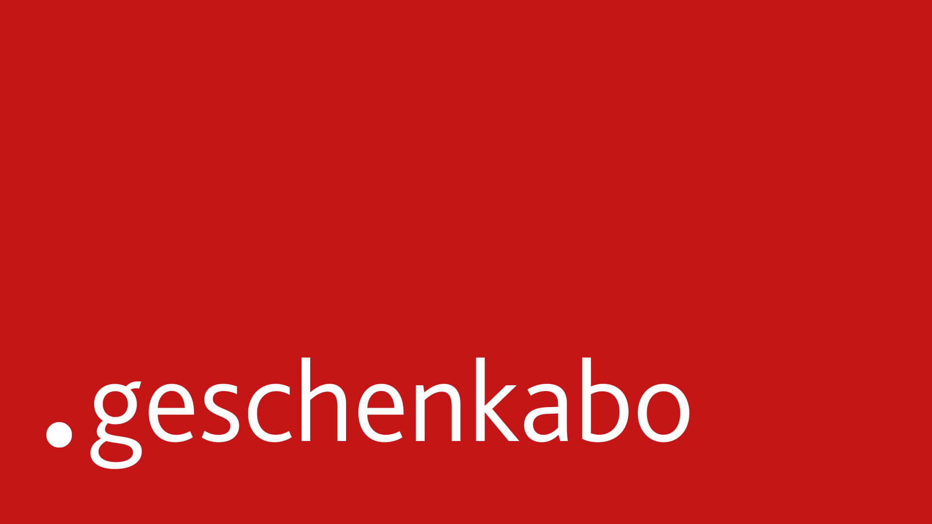 geschenkabo