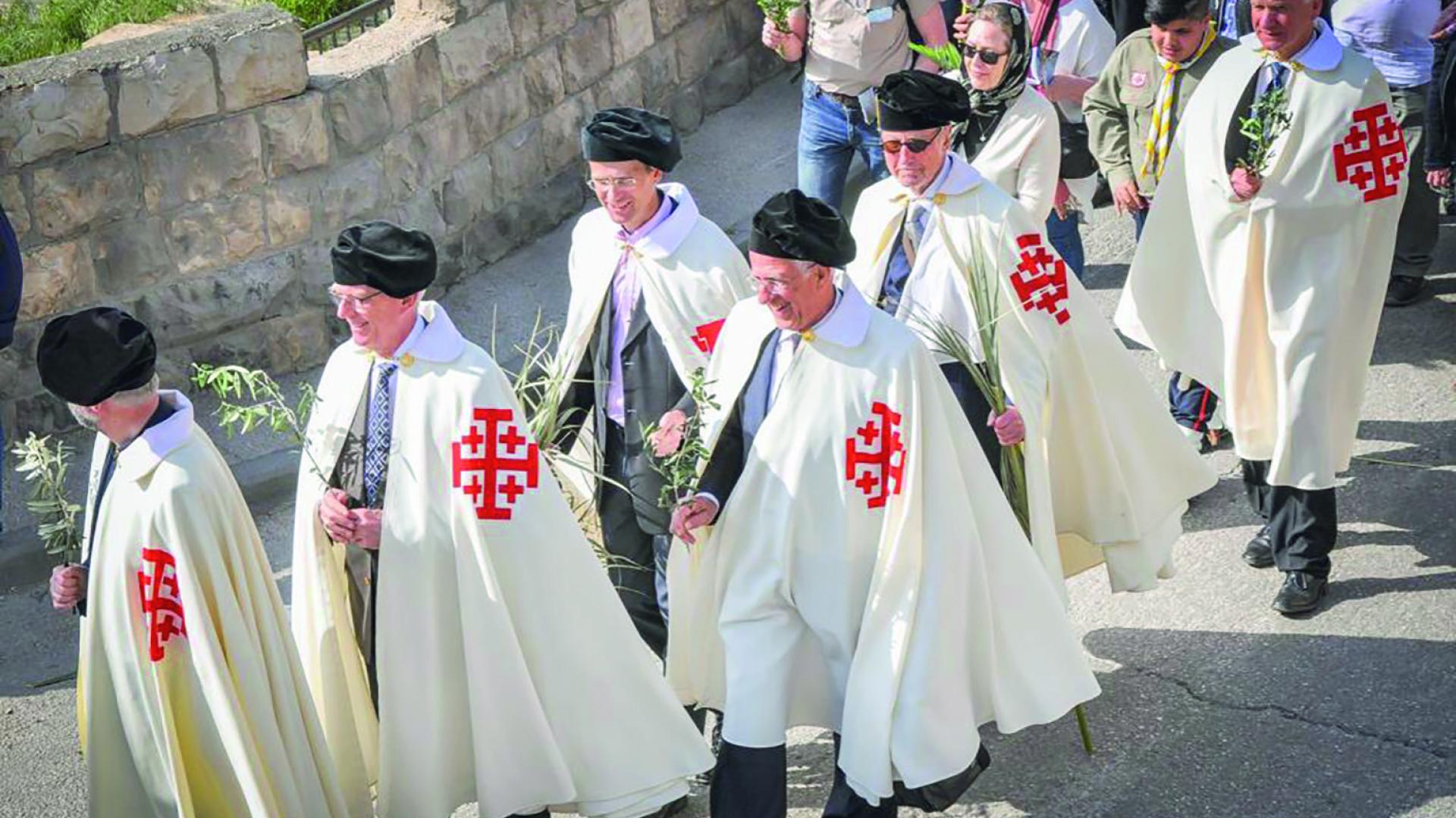 Grabesritter in Jerusalem