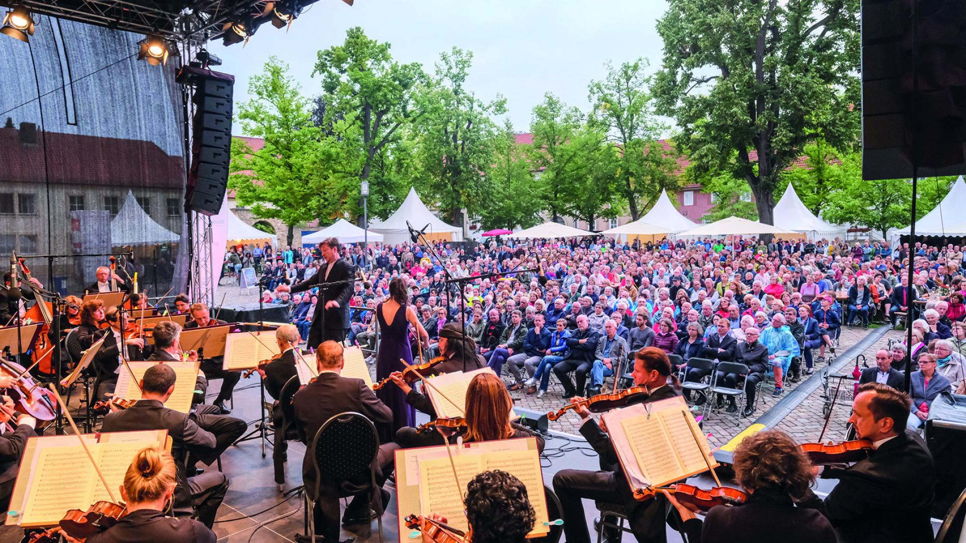 Die beiden Domhofkonzerte 2019 und 2021 waren ein voller Erfolg.