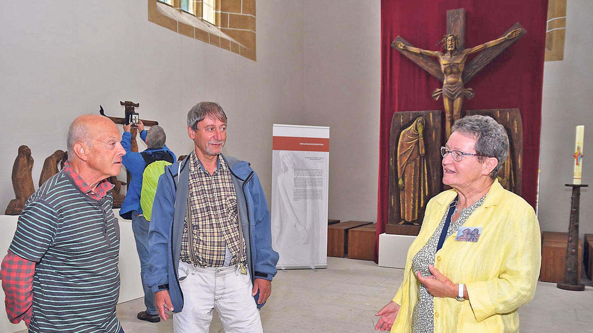 Bernd Schöller und Andreas Karker im Gespräch mit Eva Kesting