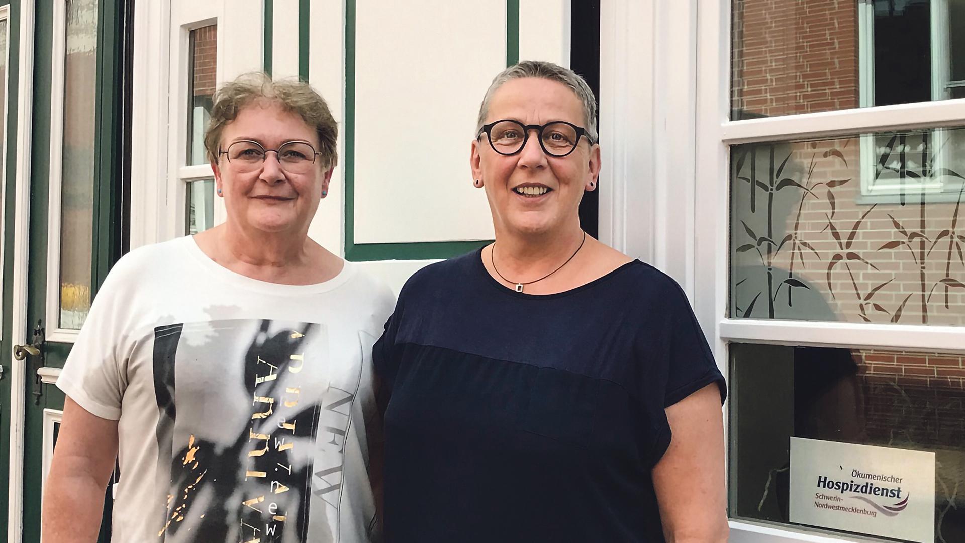 Christina Funke und Edith Weber