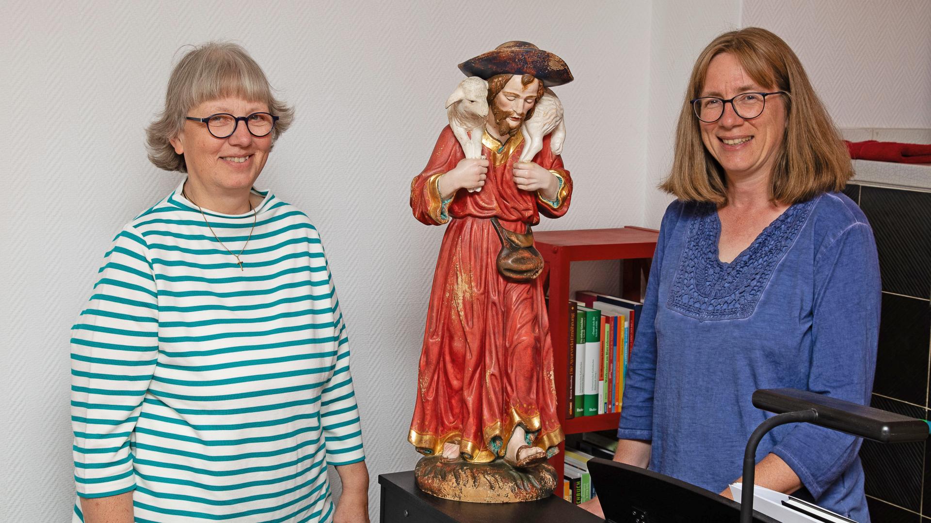 Mirjam Baumgarten und Theresia Fuhrmann