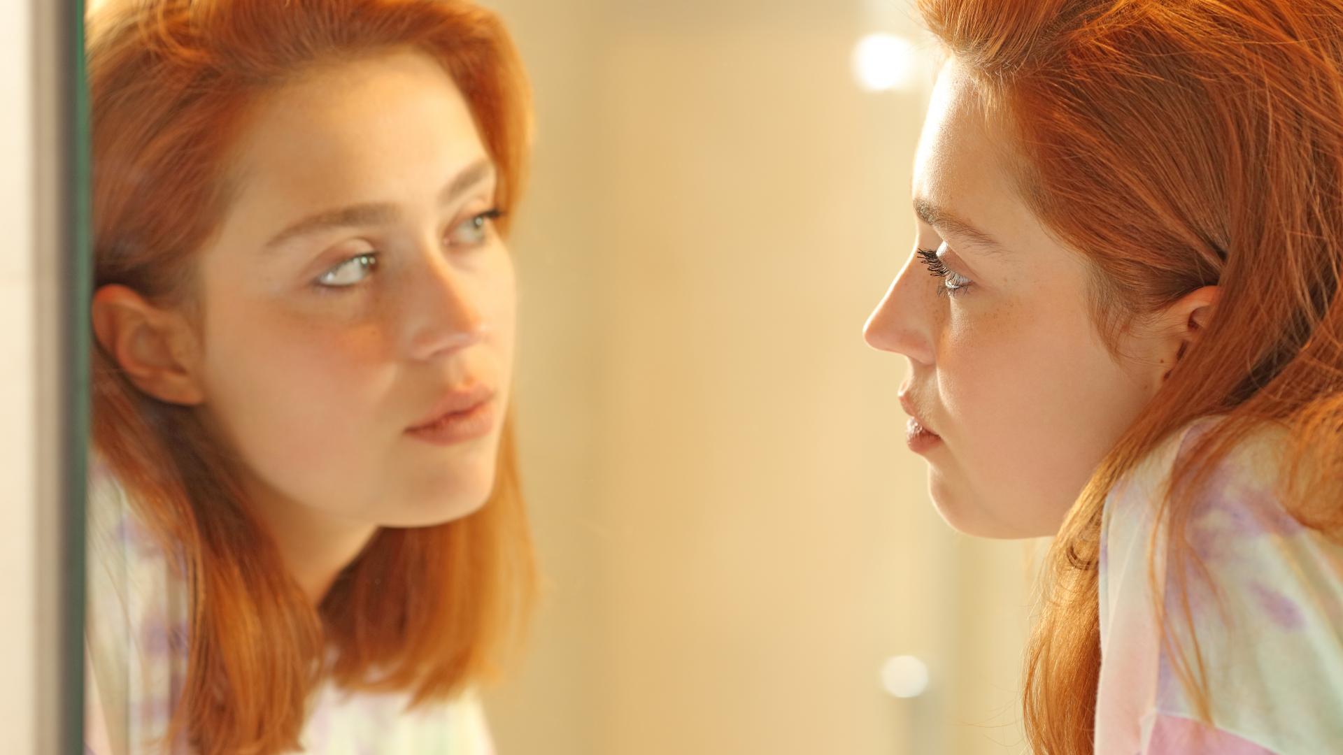 Blick in den Spiegel