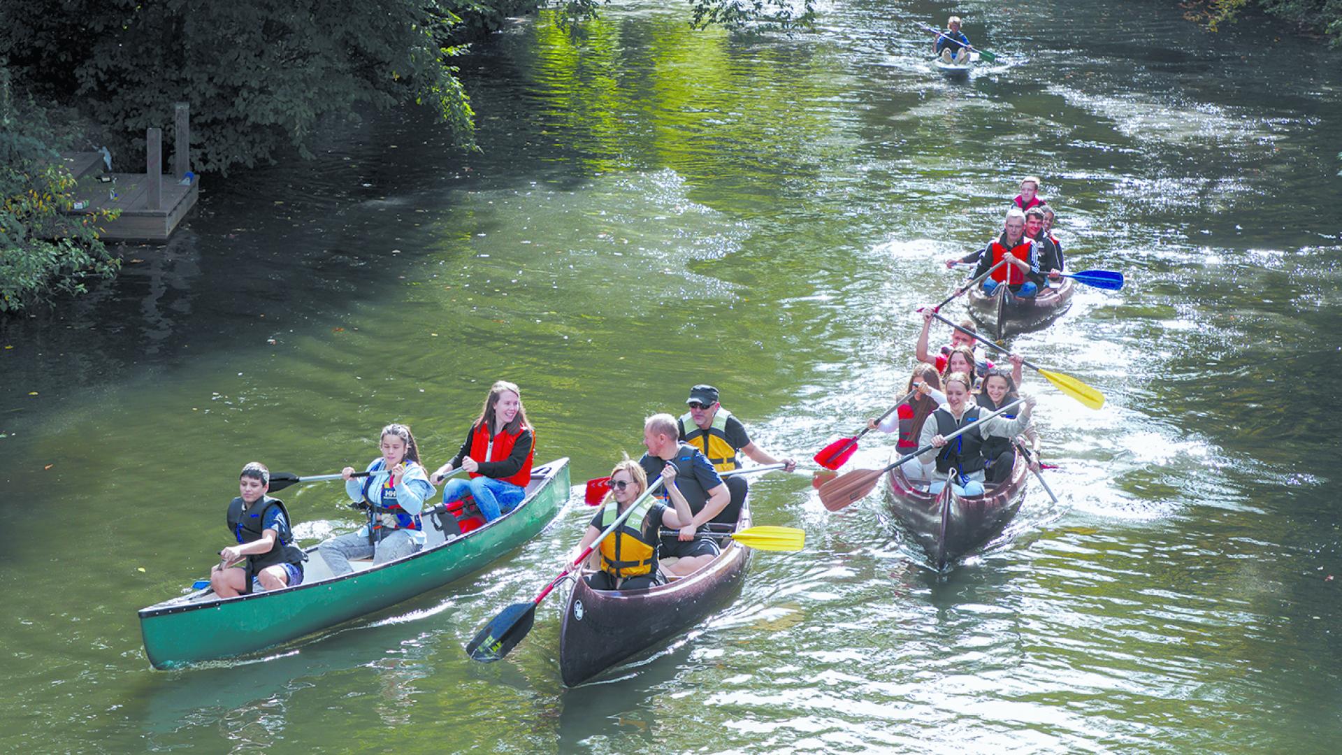Pilger-Paddeln auf der Oker