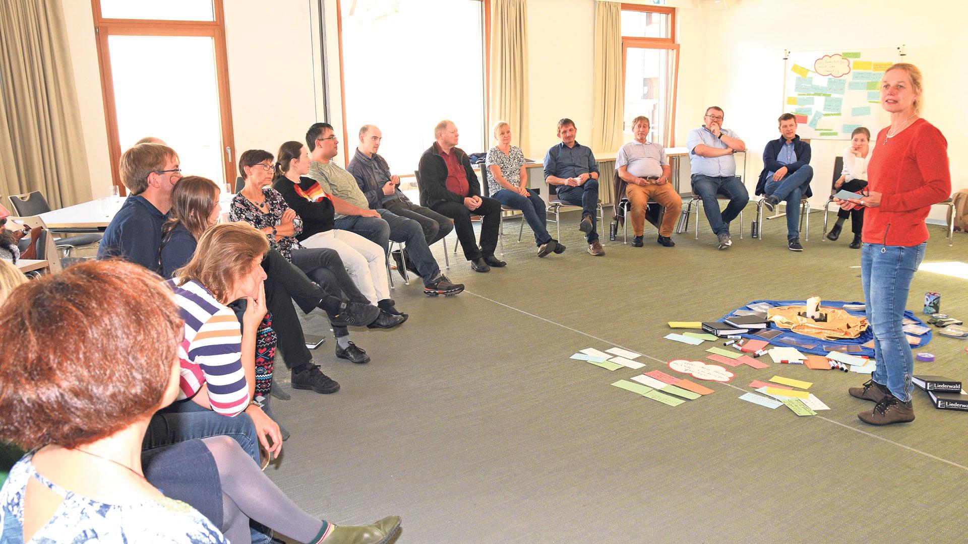Gesprächsrunde beim Pastoraltag in Arnstadt