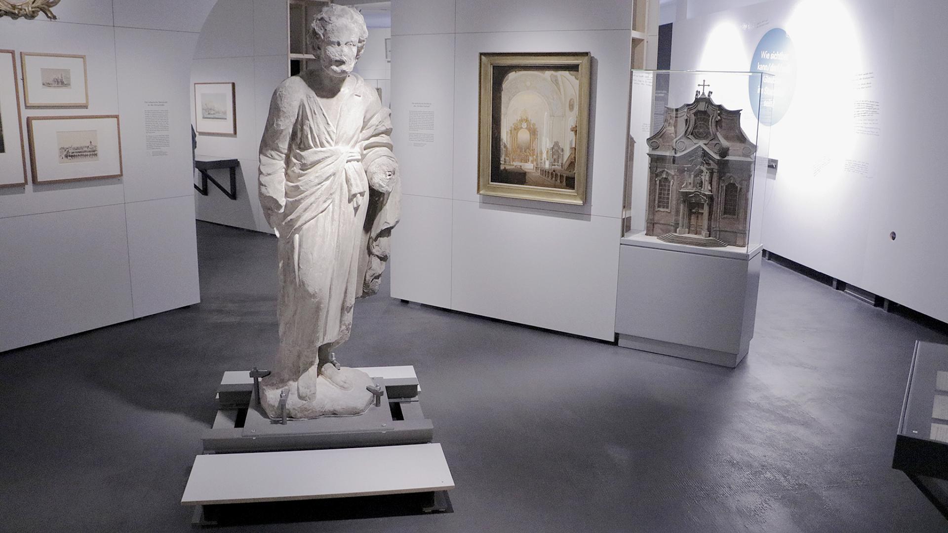 Skulptur des heiligen Joseph