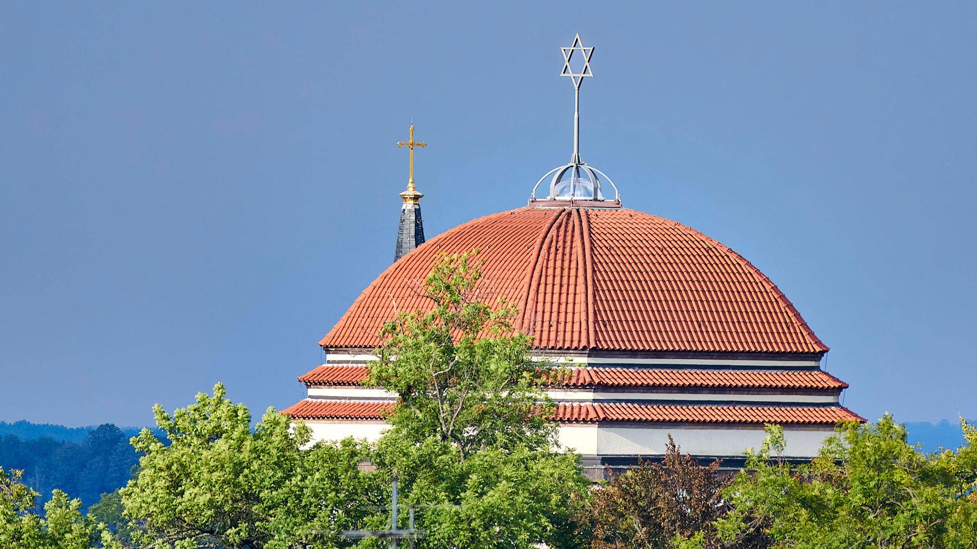 Skyline mit Kulturforum Synagoge Görlitz