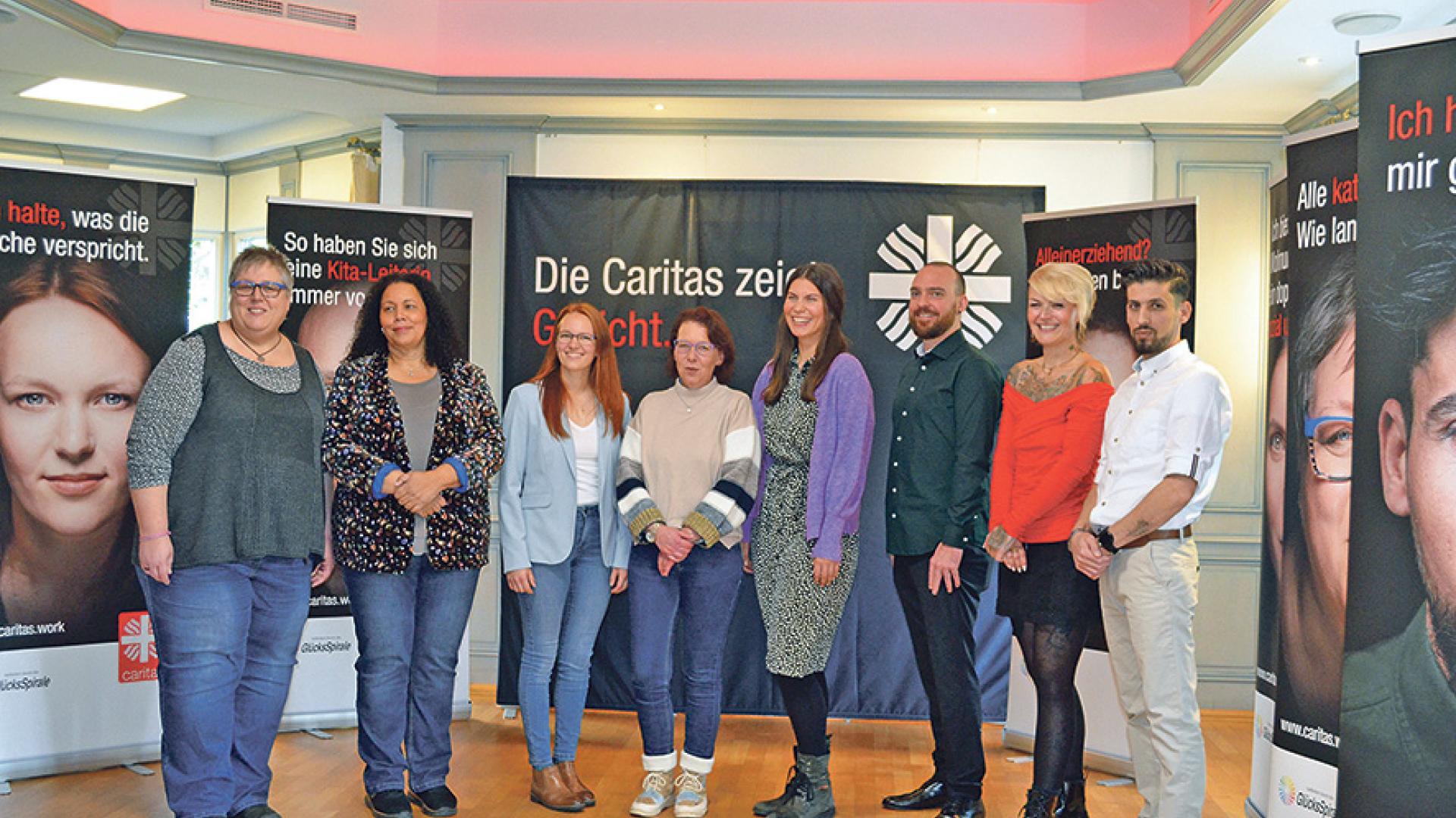 Caritas zeigt Gesicht