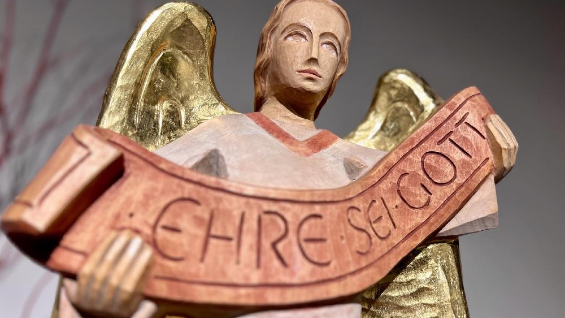 Figur eines Verkündigungsengels