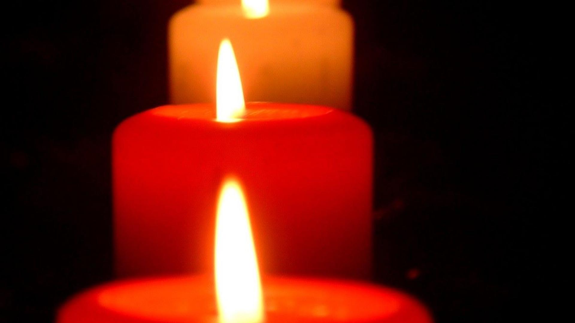 brennende Kerzen