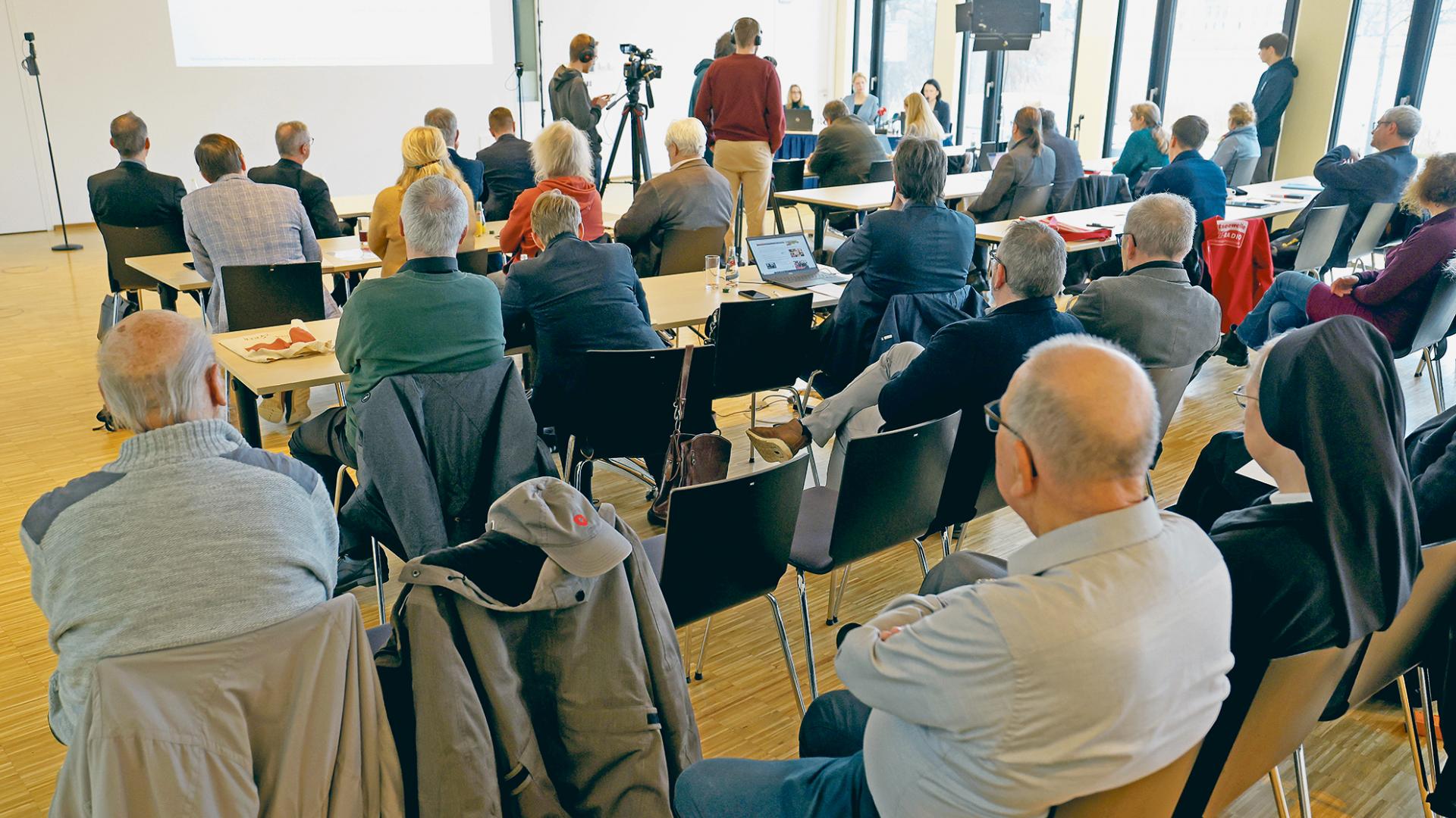 Präsentation mit Publikum