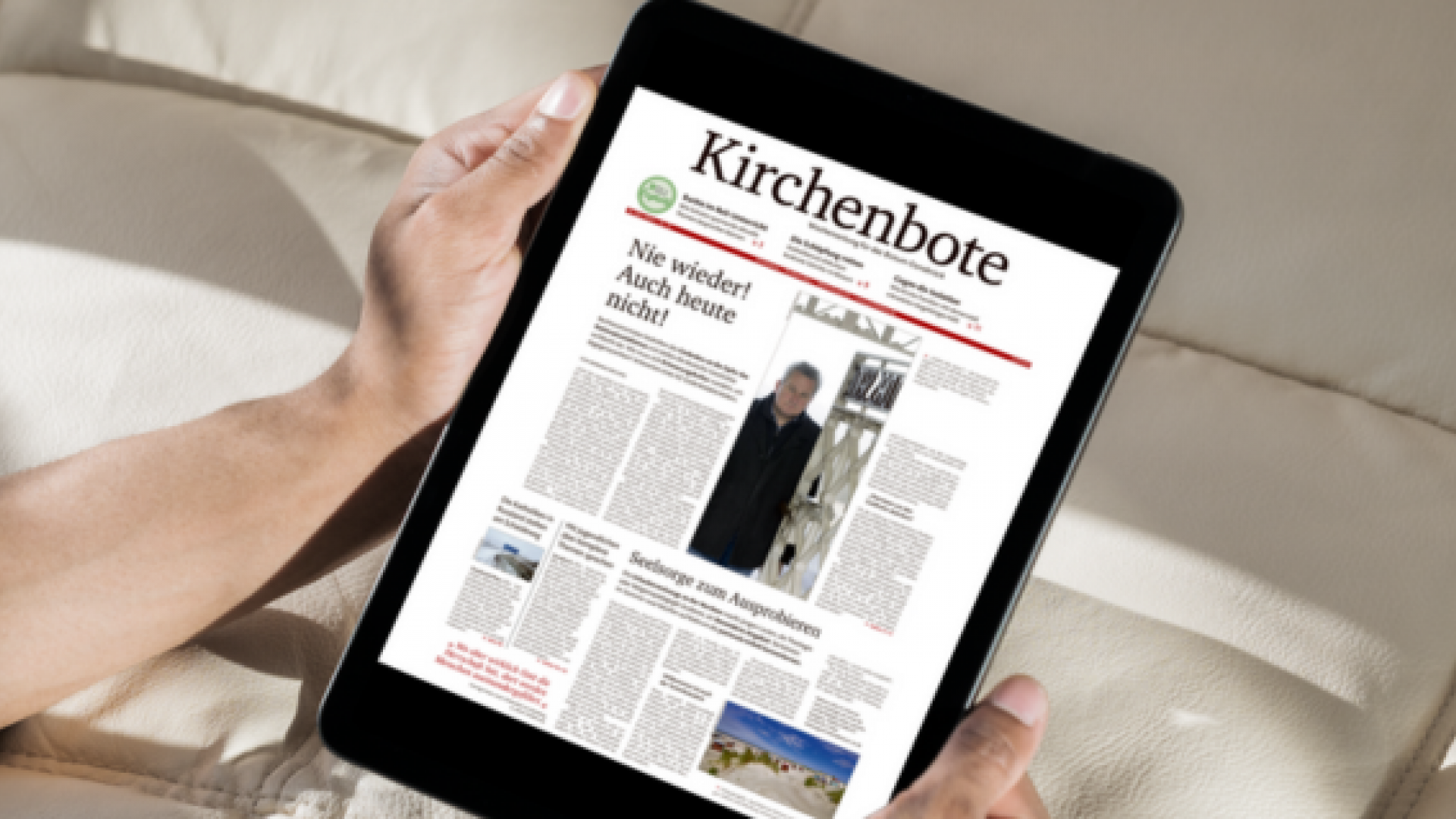 Screenshot E-Paper Kirchenbote