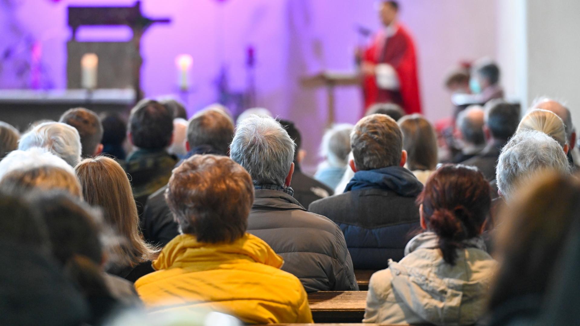 Gottesdienstbesucher